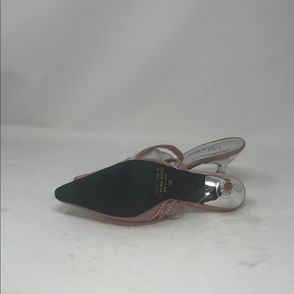 Bronze Beaded Mules by EY Boutique SZ  7 1/2 - Picture 5 of 6